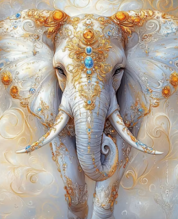 Diamond Painting Elefant